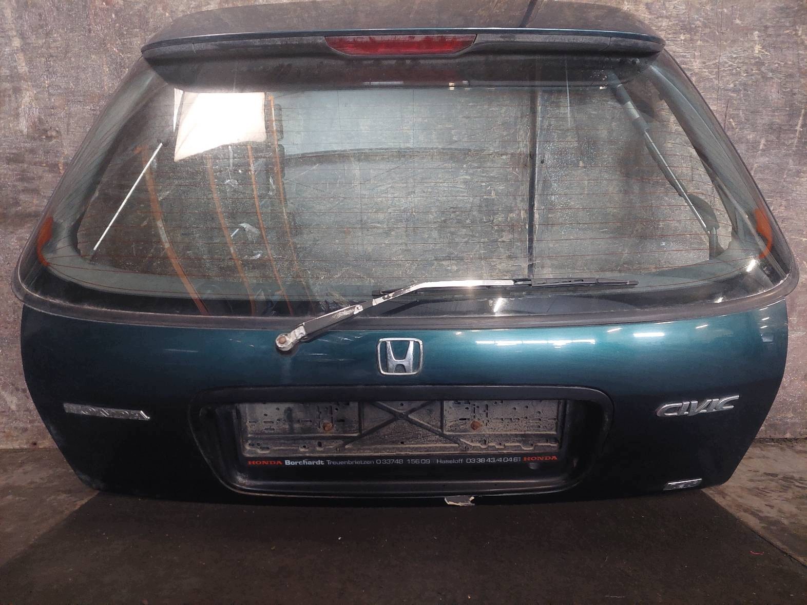 complete rear part HONDA CIVIC VI G-82P trunk door boot bumper rear part lights