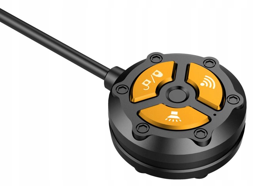 REJESTRATOR MOTOCYKLOWY 2 KAMERY GPS Full HD SD Model Rollei M1 Louis Edition