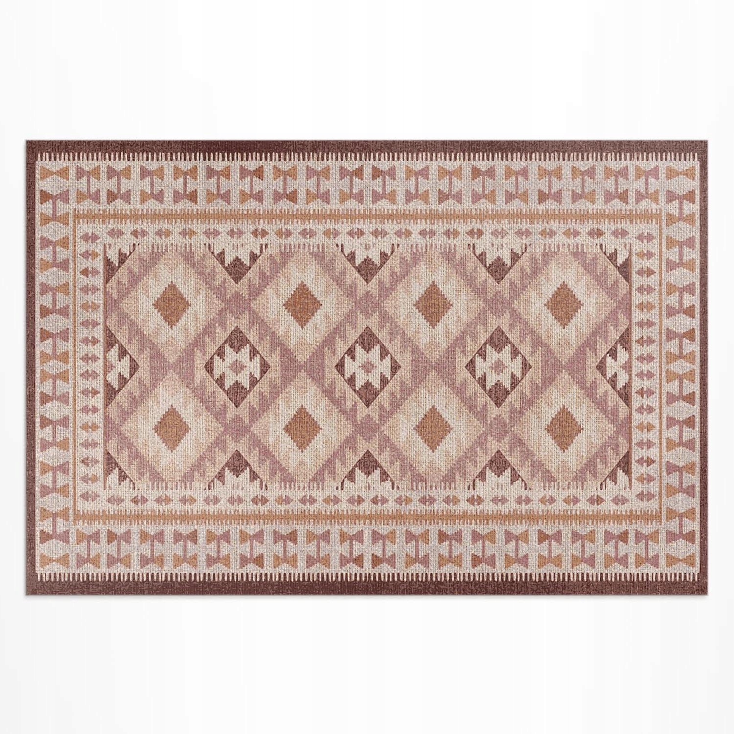 Vinylový koberec Taras Vintage dekoratívny vzor imitácia tkaniny 150 x 255 cm