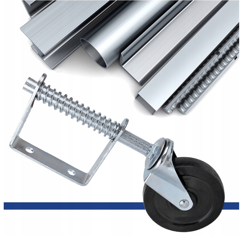 KÓŁKO DO BRAMY Z AMORTYZATOREM 100 MM 100KG