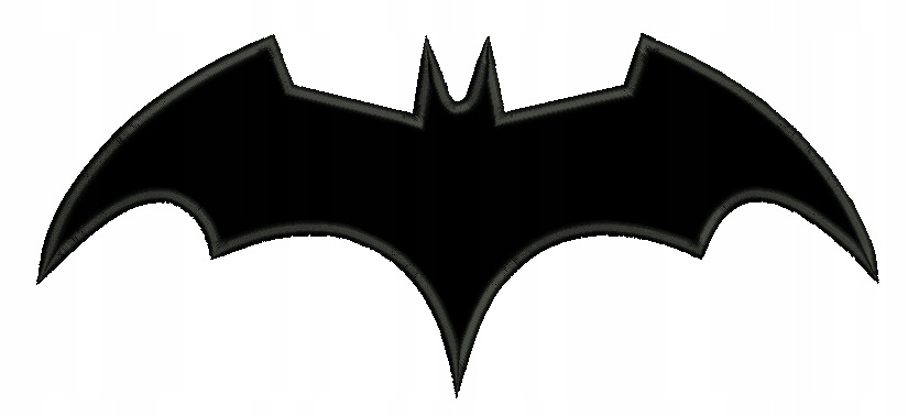 

Naszywka Batman Haft 13x5,5 cm
