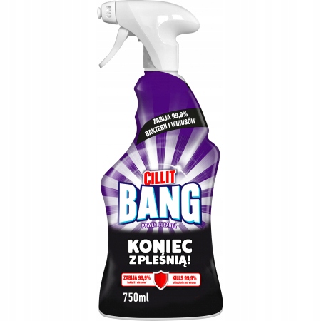 

Cillit Bang Turbo Pleśń i Czarne Osady Spray 750ml