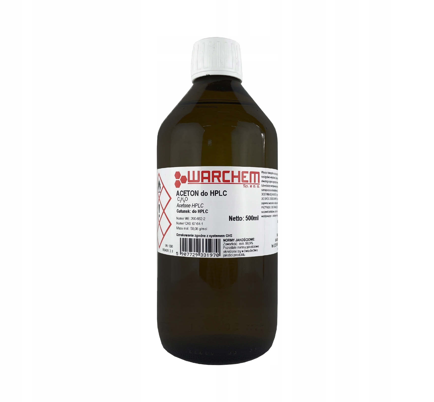 

Aceton do Hplc 500ml