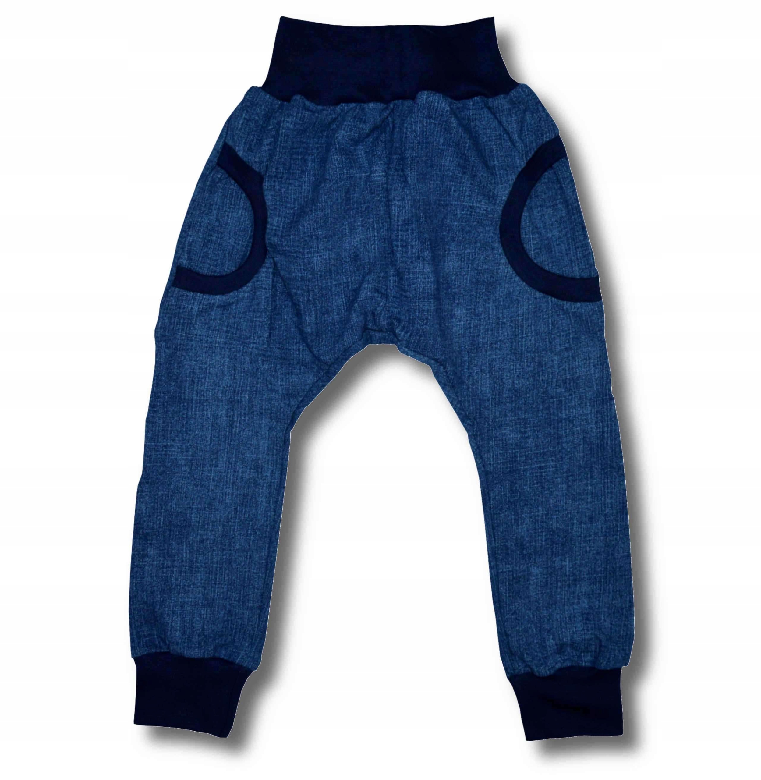

Spodnie Baggy spodenki Bawełniane 98 a'la jeans