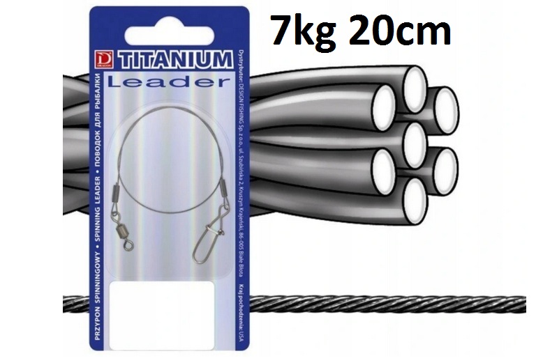 Przypon DRAGON Titanium Braid 1x7 A.F.W.