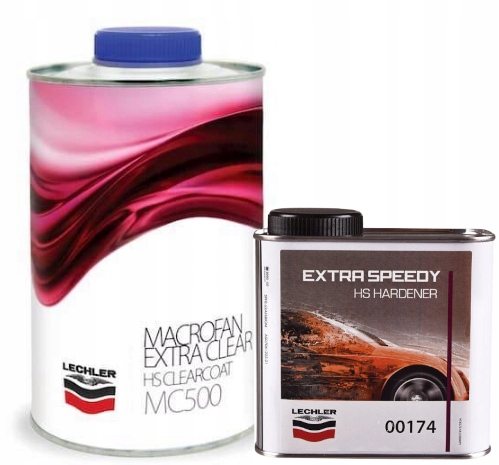 LECHLER LAKIER MC500 HS 1L+ UTW. 0,5L EXTRA SPEEDY