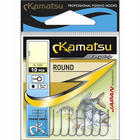 Haczyki Kamatsu Round oczko Gold roz.2