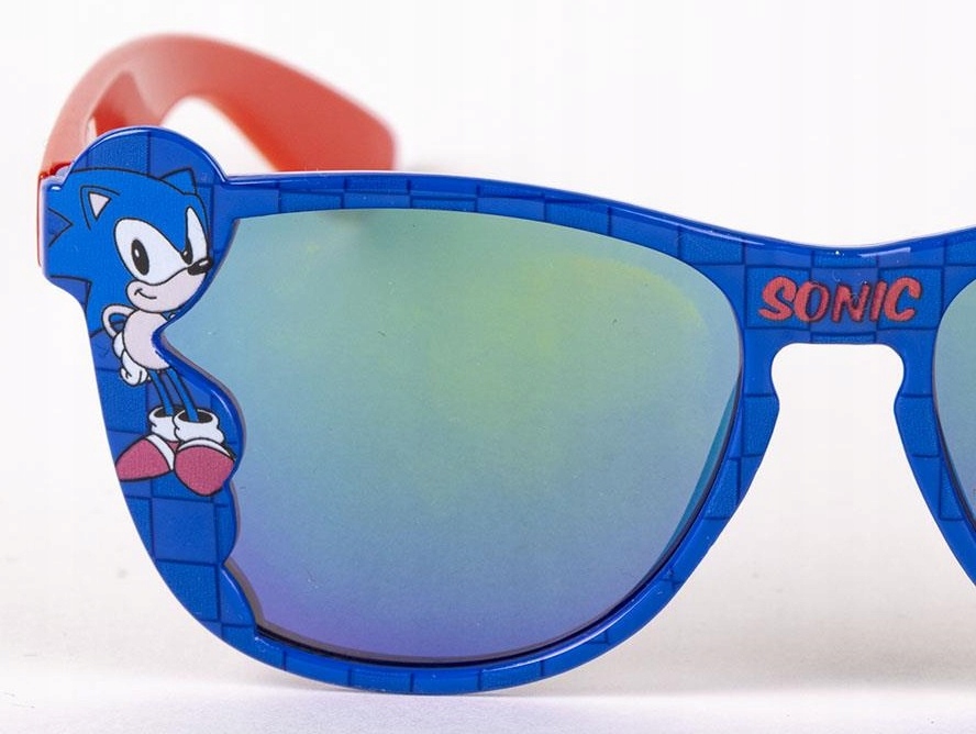 Jeż Sonic Okulary Przeciwsłoneczne UV dla dzieci Materiał oprawki plastik