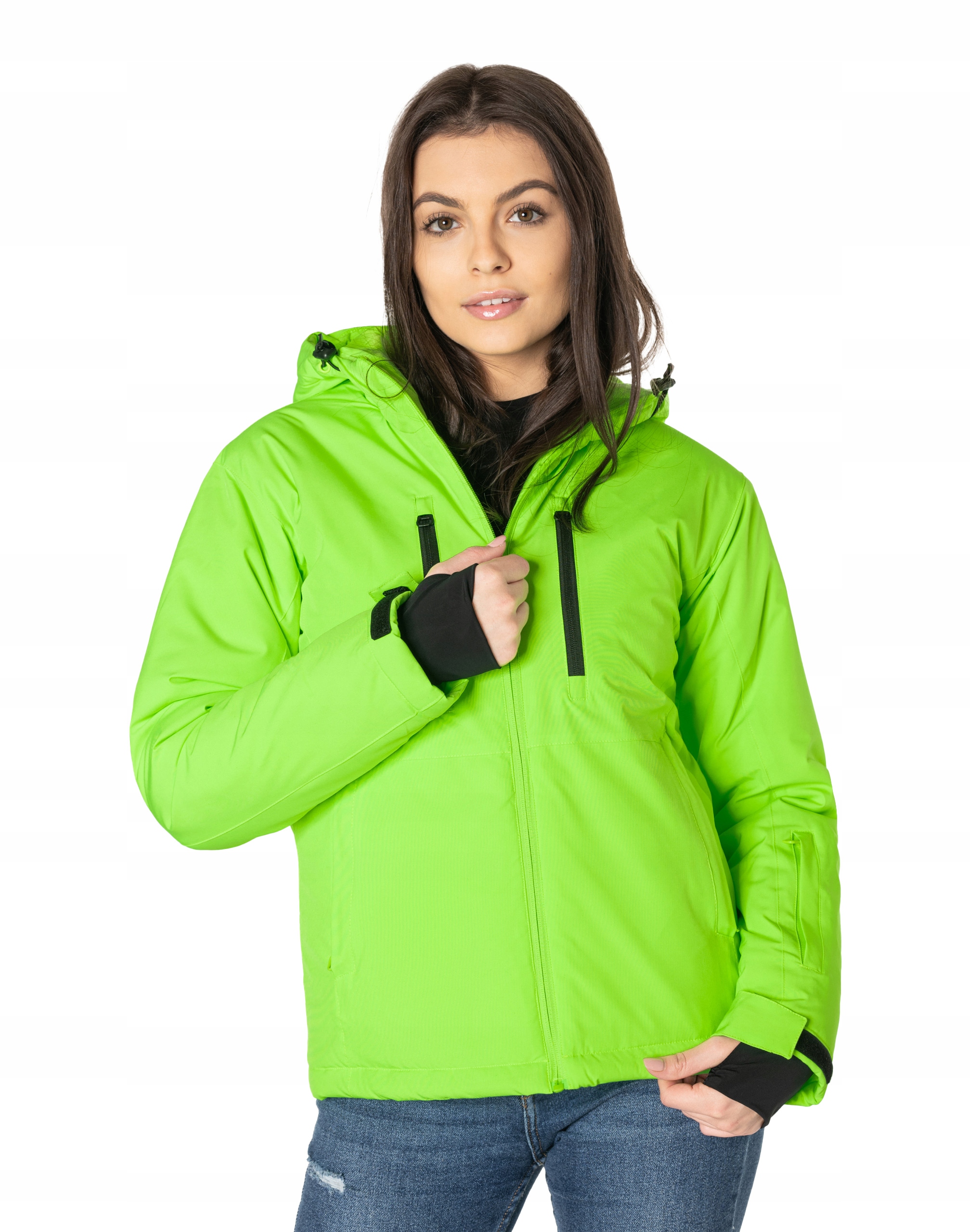 Termoaktywna Kurtka Narciarska Damska Sportowa na Narty Snowboard H012-05 S