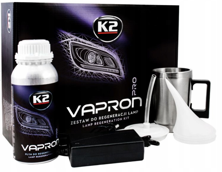 K2 Vapron Zestaw Do Regeneracji Lamp Reflektorów
