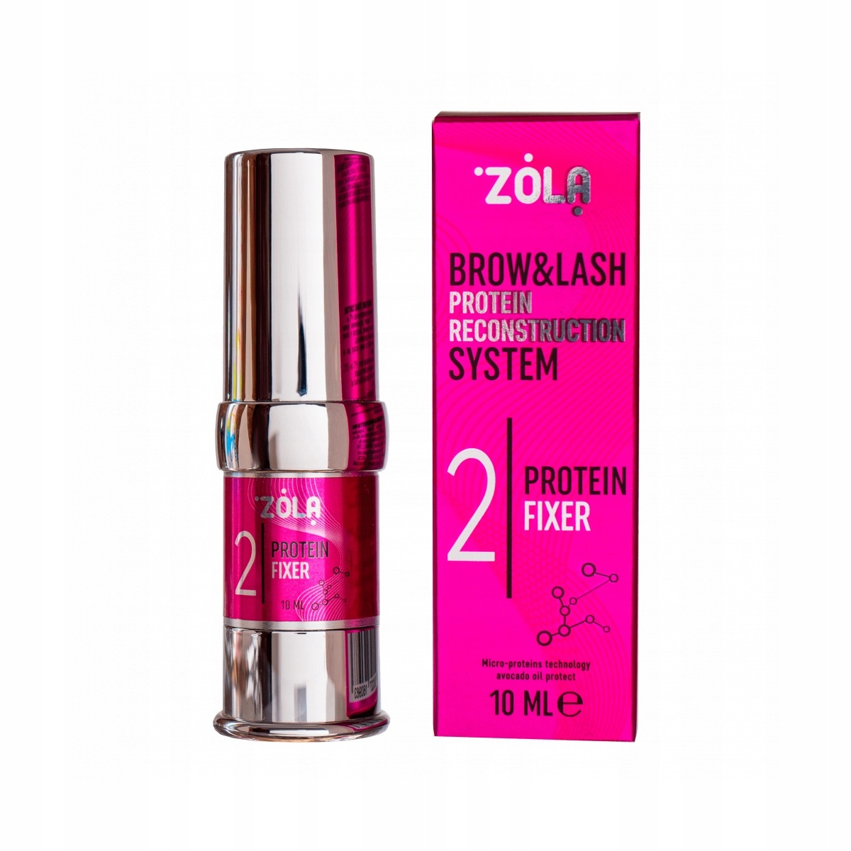 Zola Protein Fixer Krok 02 Přípravek na laminování řas a obočí 10 ml