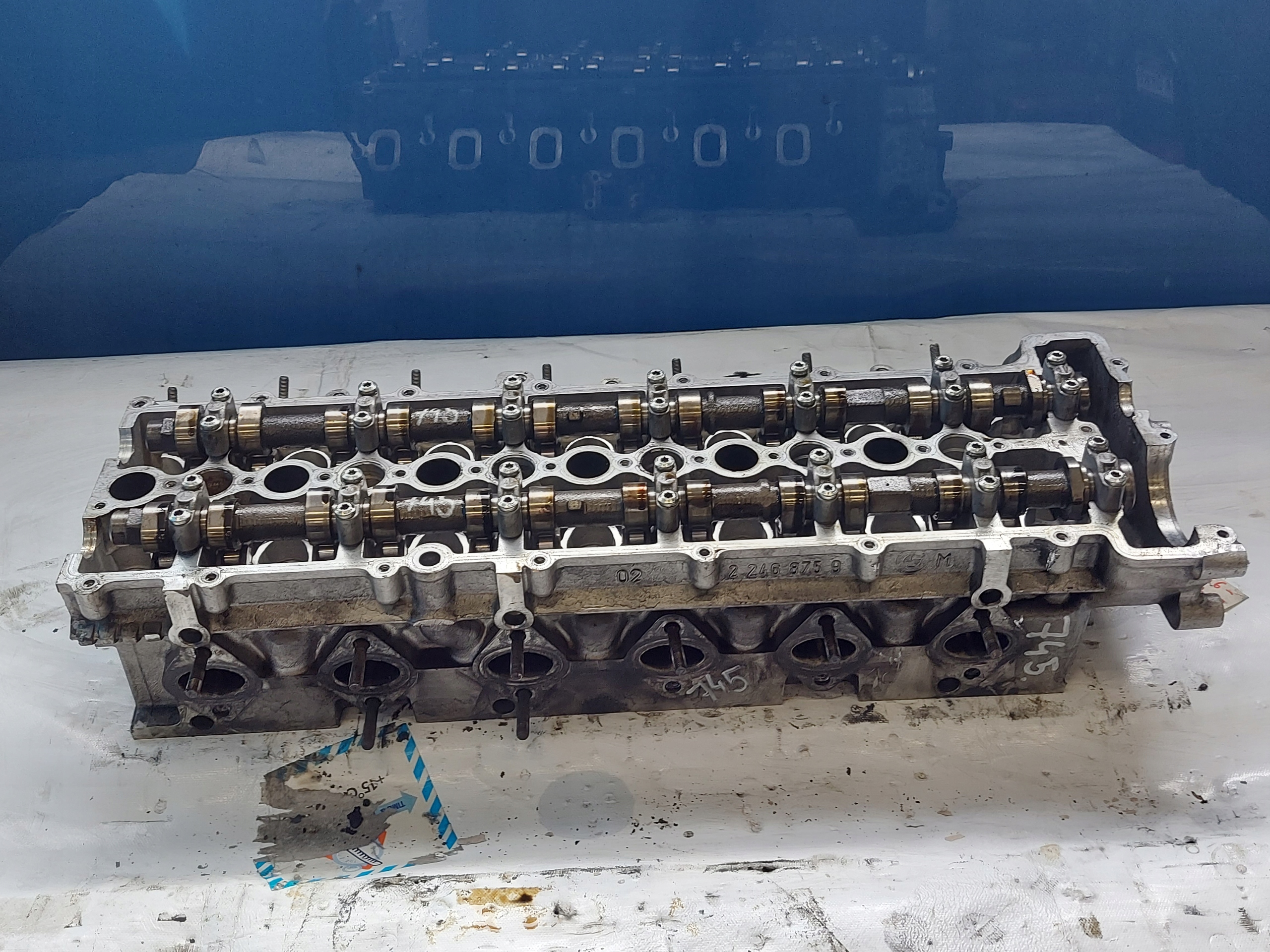 TESTATA BMW 730 E38 M57 3.0 TD 2246875.9