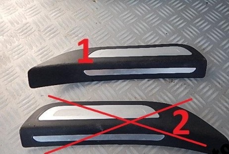 AUDI Q5 LEWA OSŁONA LISTWA NA PRÓG TYLNY