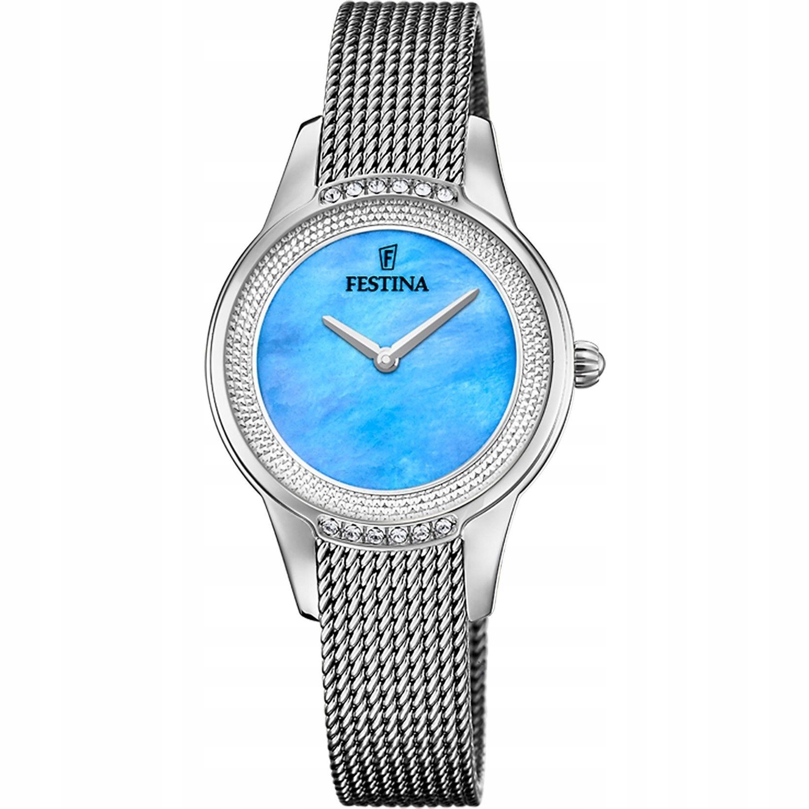 Festina Mademoiselle 20494/8 dámské hodinky na náramku s modrým ciferníkem