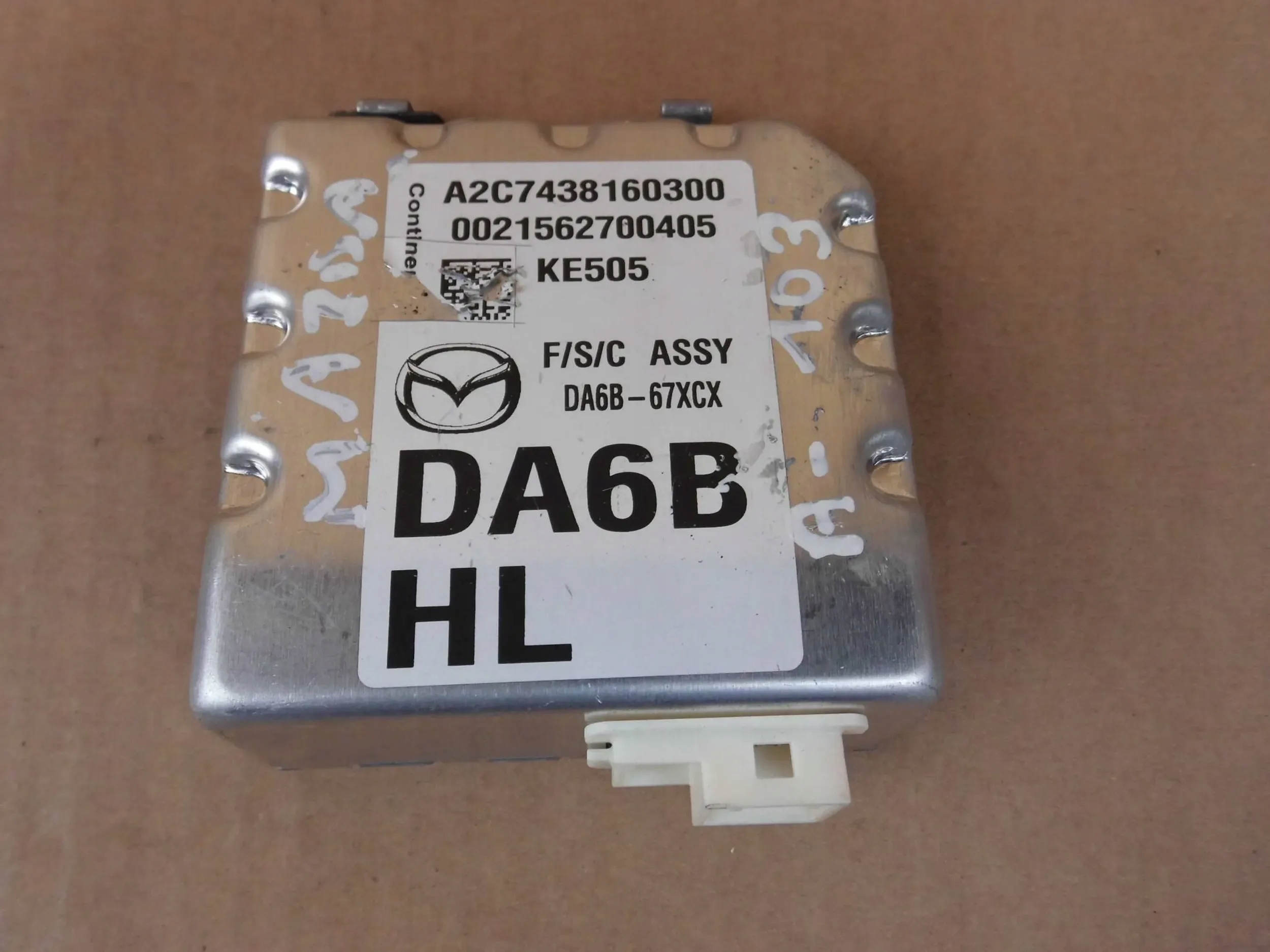 Mazda 2 DJ 2015 2016 2017 2018 kamera windows czolowej radar sensor DA6B67XCX