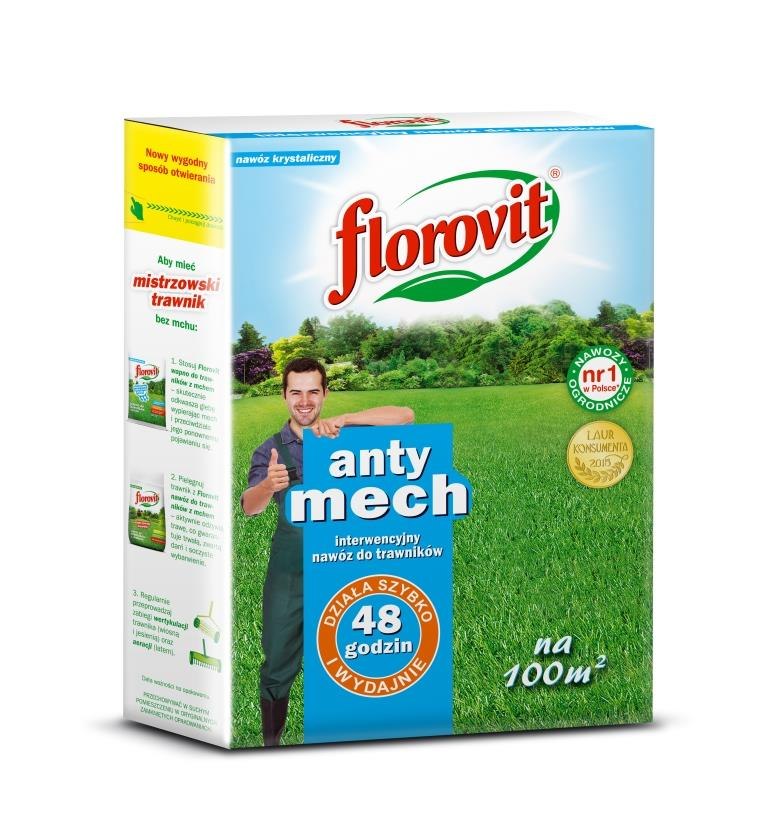 

Nawóz Do Trawy Z Mchem Interwencja 1kg Florovit