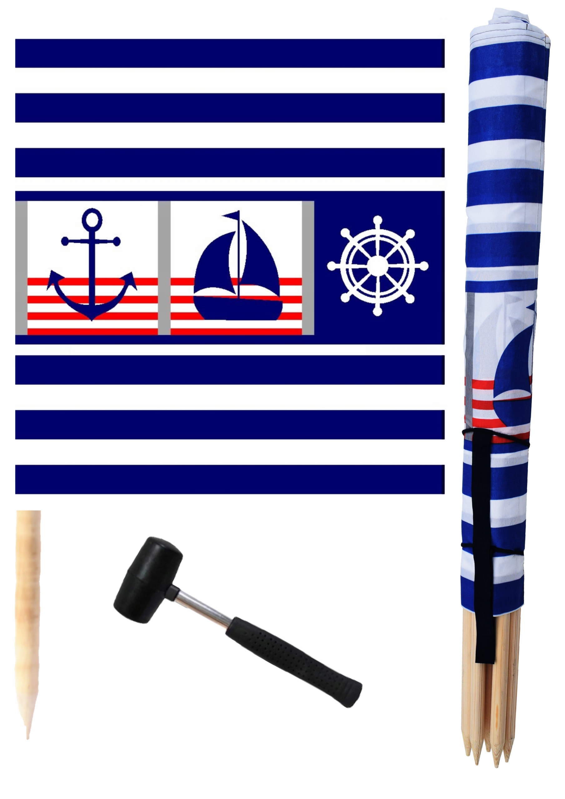 Paraván Plážové Okénko 12 M Tlusté Kladivo, Silný Polský Výrobce