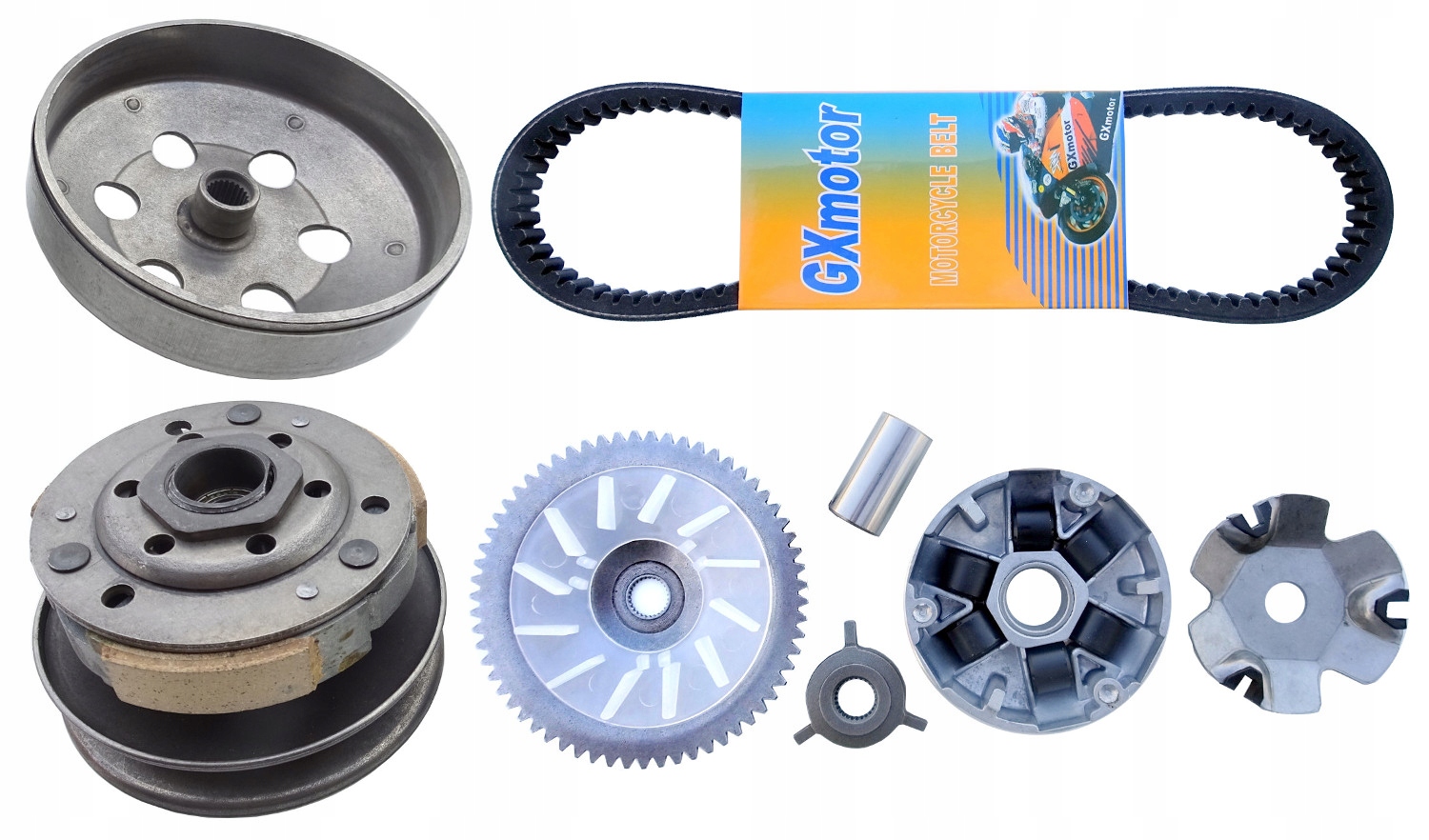 

Komplet Wariator Sprzęgło Pasek 669 Skuter 4T GY6
