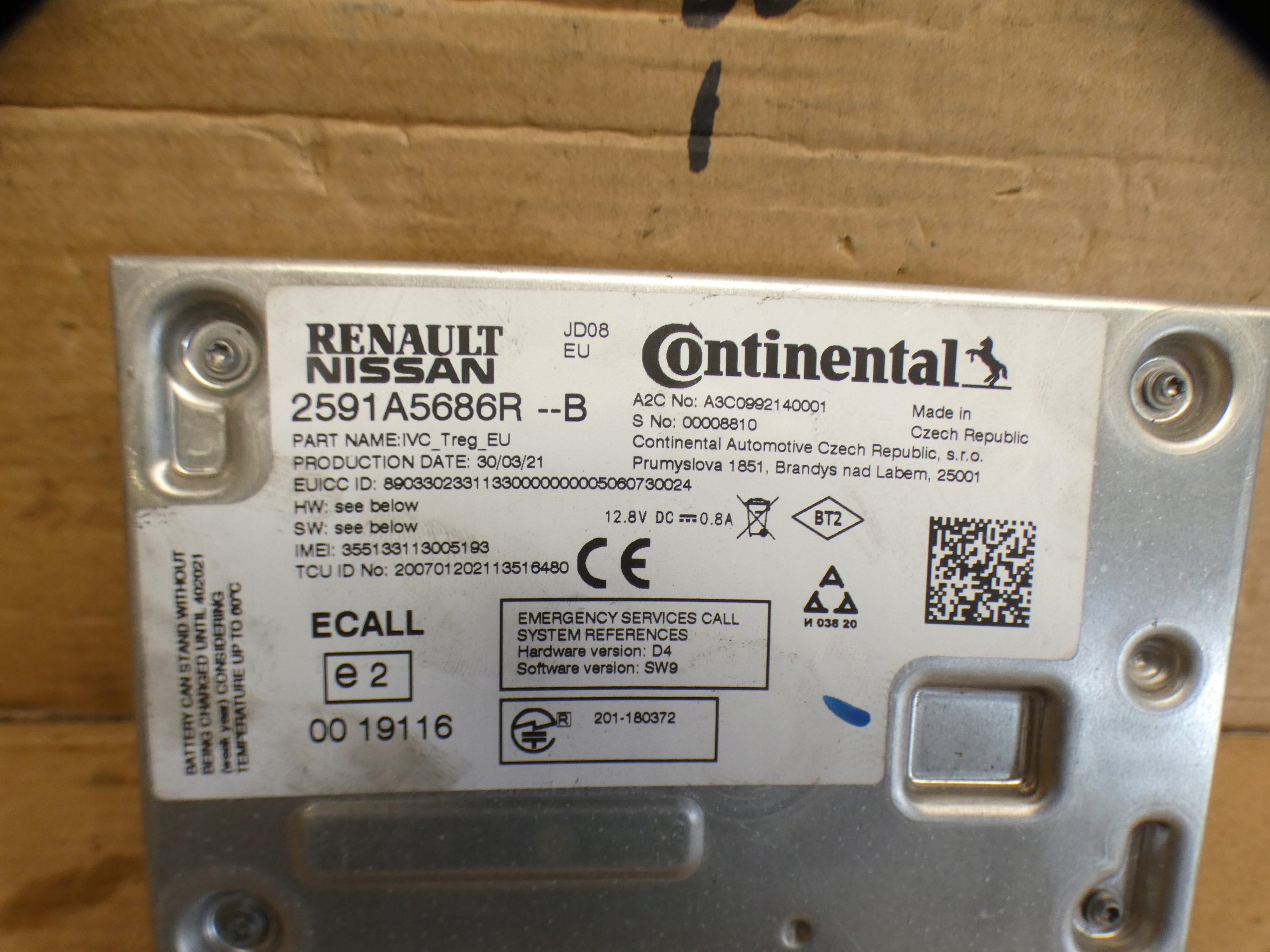 modul Bedienteil RENAULT CAPTUR II 19
