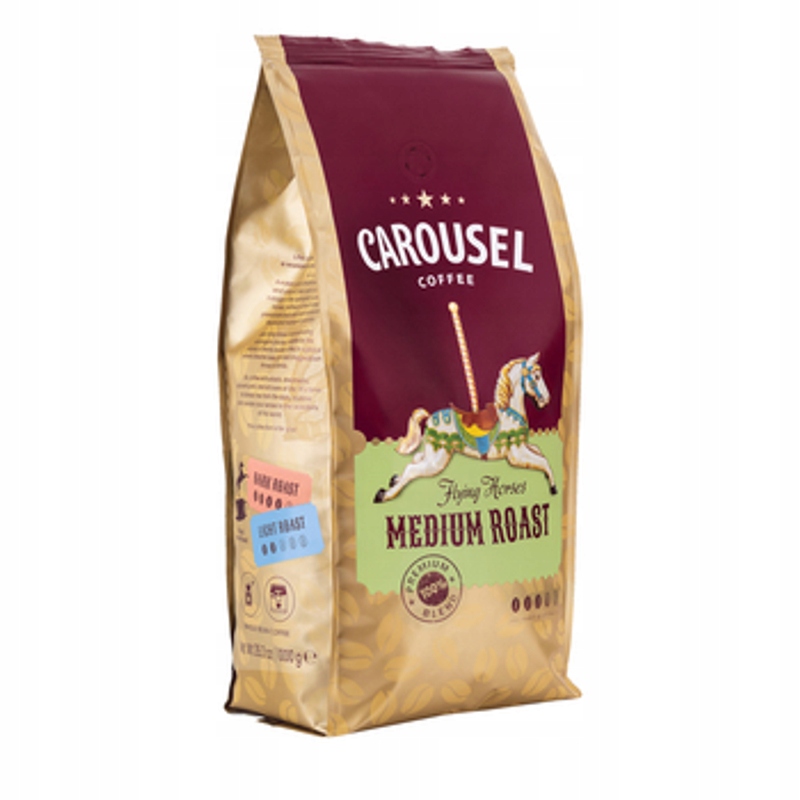 Carousel Coffee Carousel Káva Flying Horses Medium Roast 1000 g