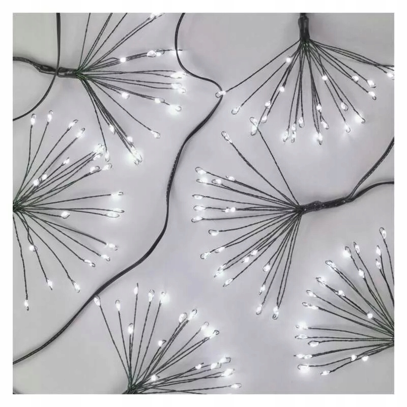 

Dekoracje 300LED 5,2m nano łezki frędzle timer