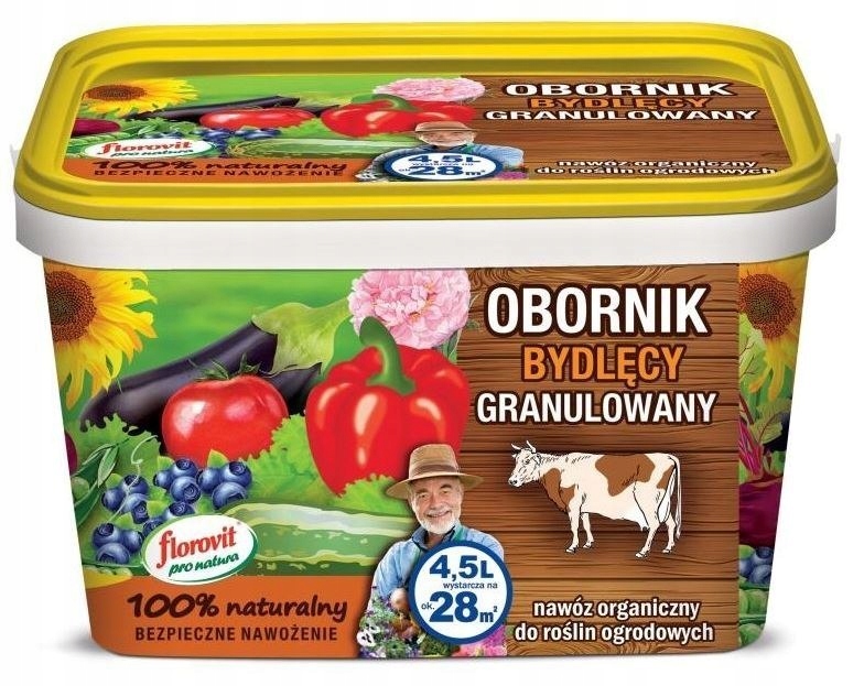 

Nawóz Pro Natura Obornik Bydlęcy 4,5L Florovit