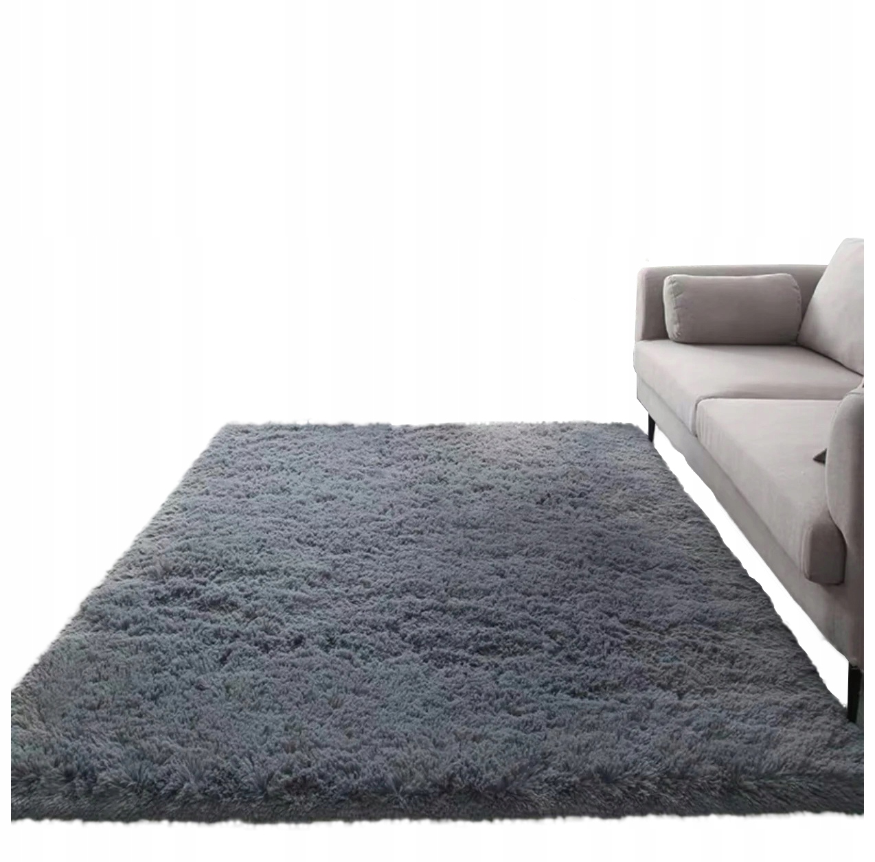 Dywan pluszowy gęsty miękki obszyty plusz futrzany Shaggy Estero 160x200 cm