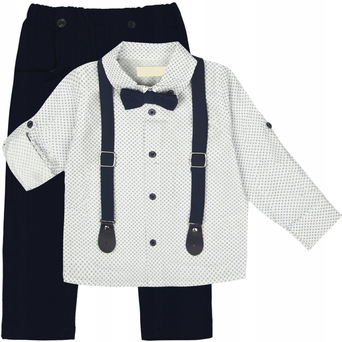 

Zestaw Dla Chłopca koszula spodnie 86