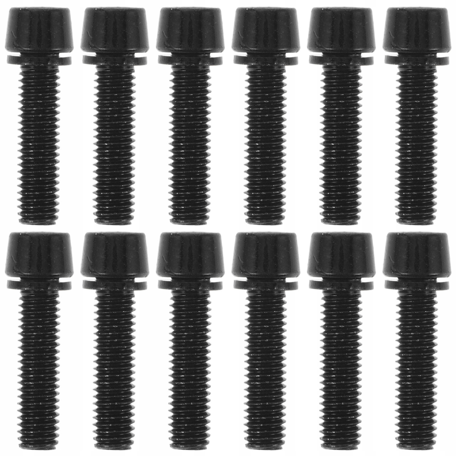 15Pcs Multi-Purpose Bike Stem Bolts with Screw-Fixed Steel Design