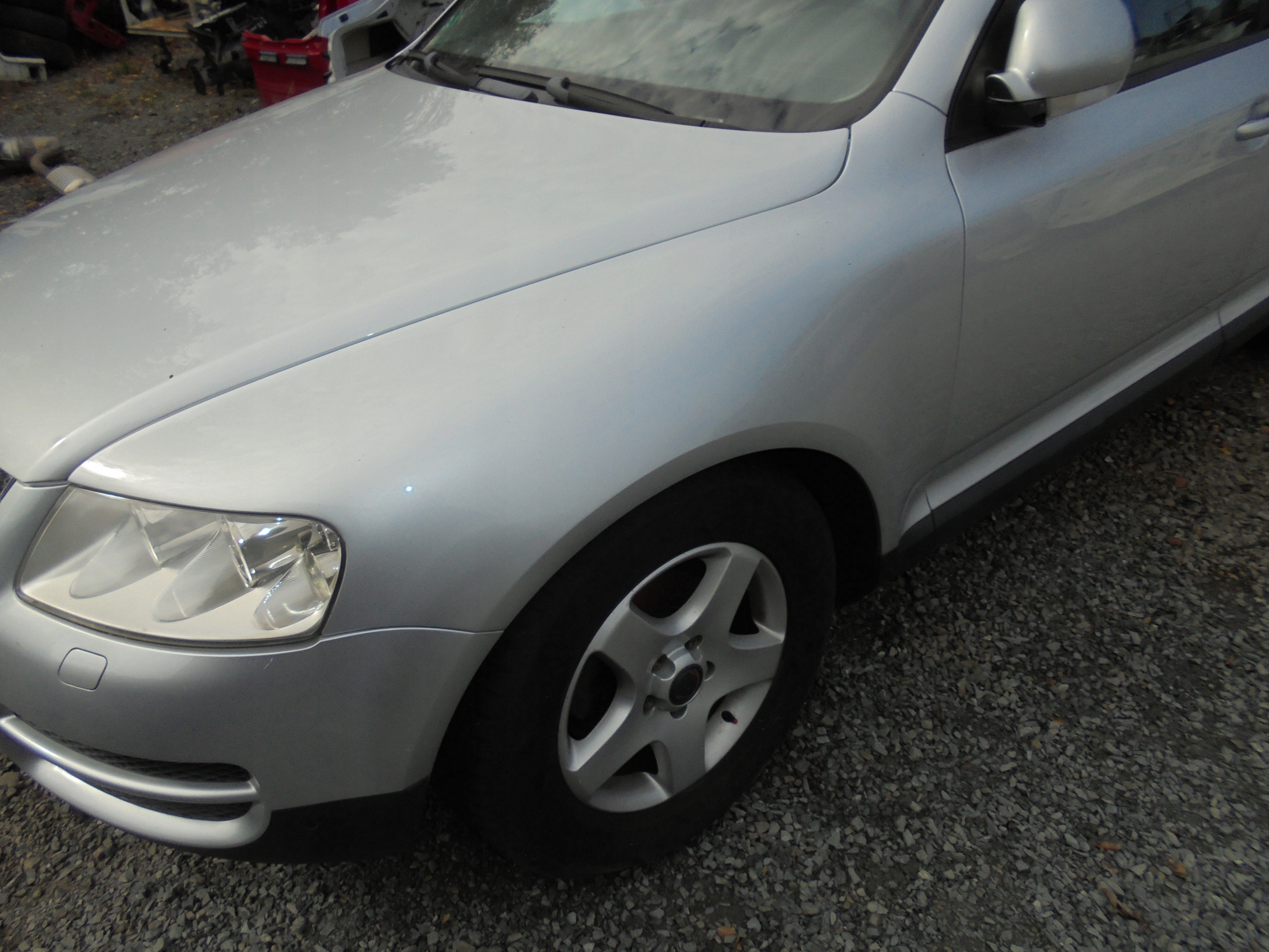 VW TOUAREG 7L fender left front LA7W 02r-06r