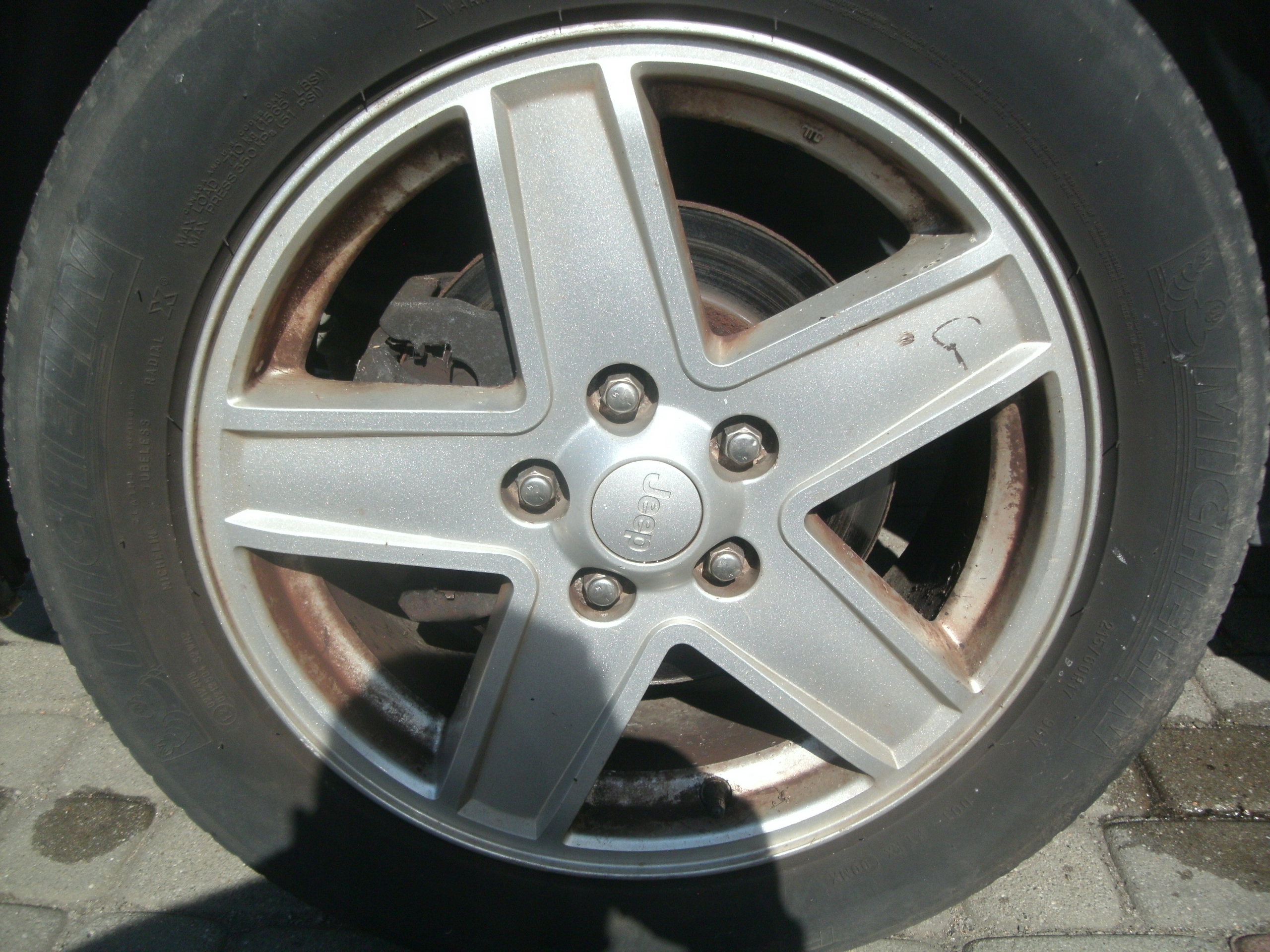 ЛИТЫЕ ДИСКИ JEEP КОМПАС И LIBERTY 17