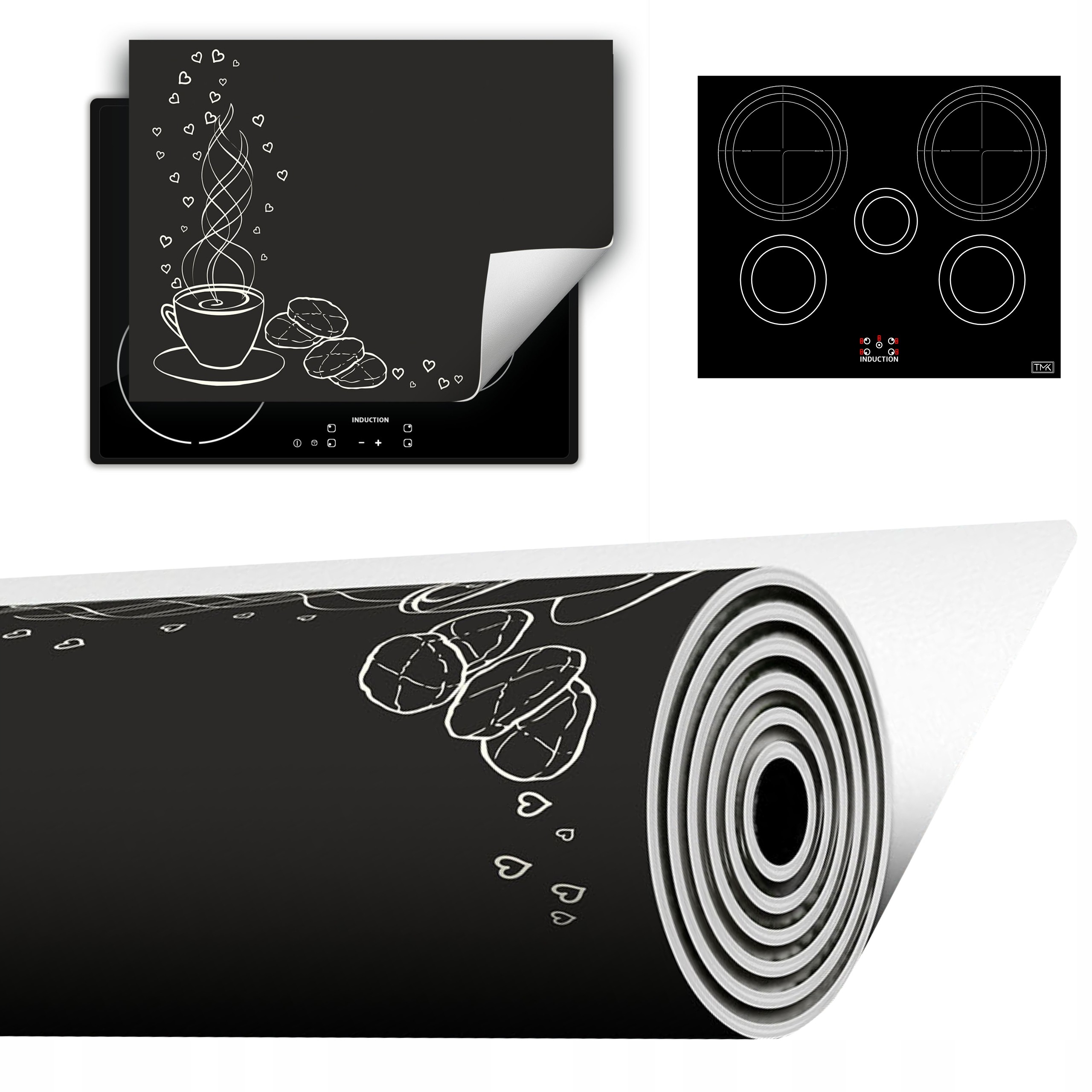 Vinylová Podložka Do Kuchyně Více Místa 70x52 káva