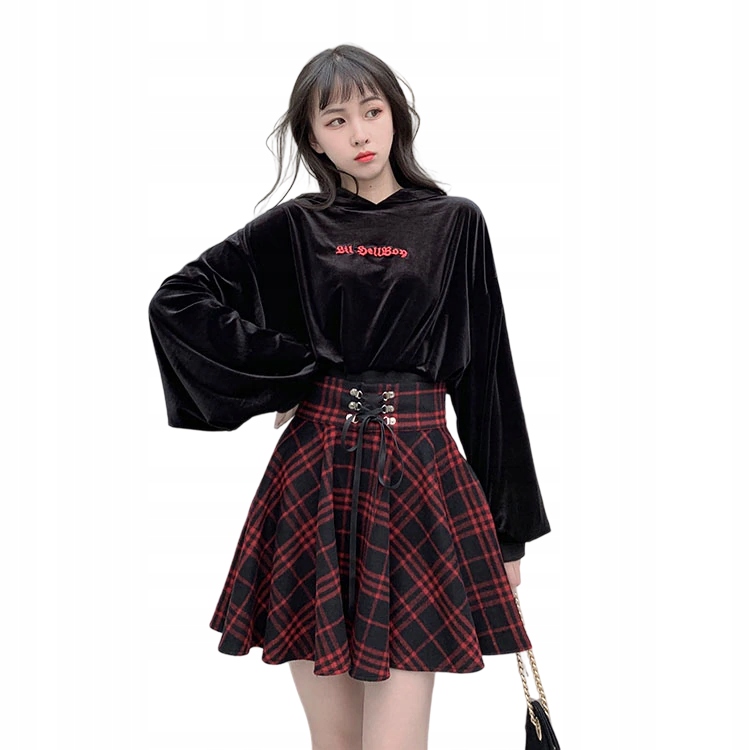 Dámská sukně s vysokým pasem XXL