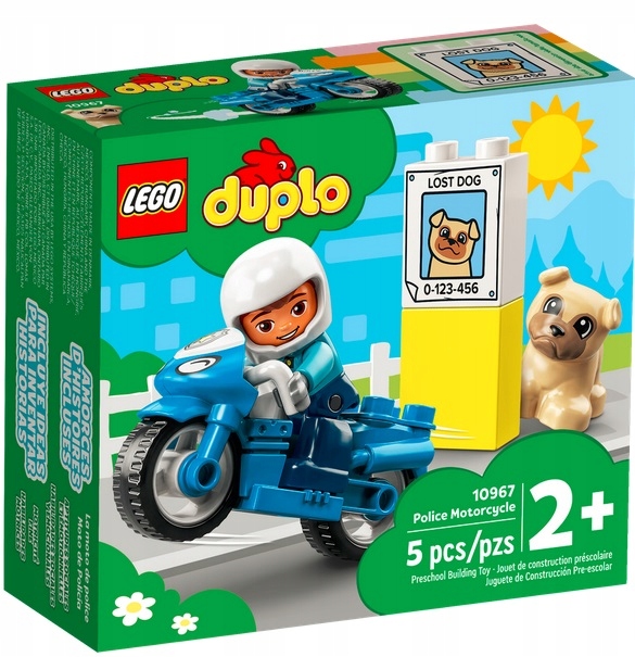 LEGO DUPLO Motocykl policyjny 10967