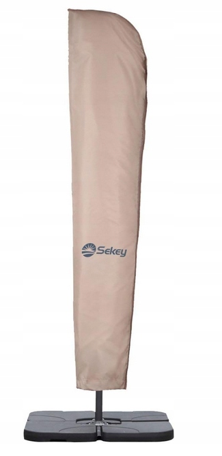 POKROWIEC NA PARASOL OGRODOWY 265 X 48/70 CM SEKEY