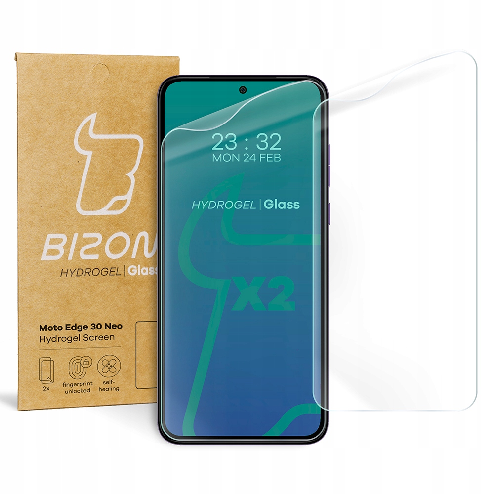 

2x Folia hydrożelowa Bizon do Motorola Edge 30 Neo
