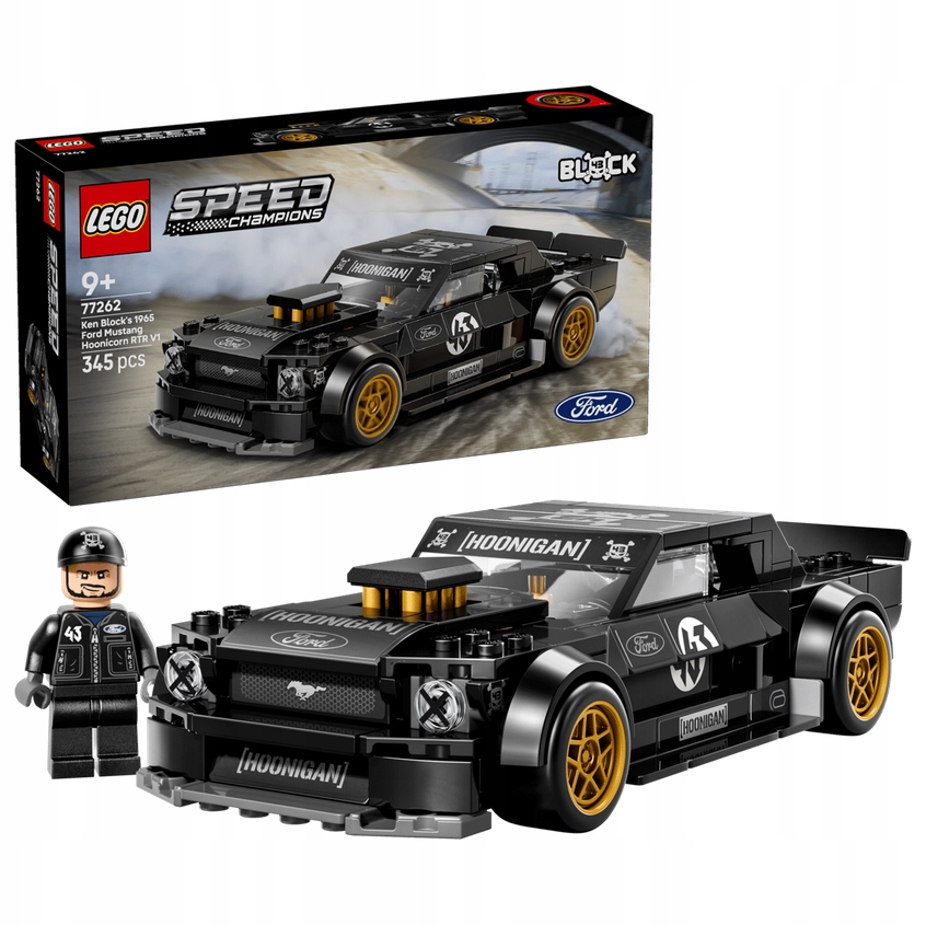 Lego 77262 Speed Champions 65 Ford Mustang Hoonicorn V1 Kena Blocka