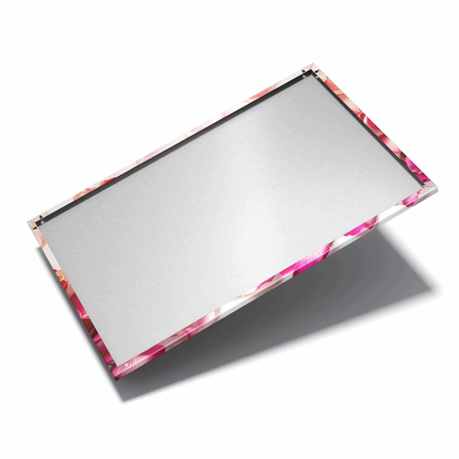 Magnetická tabule Okvětní lístky růže Hra barev 60 × 40 cm