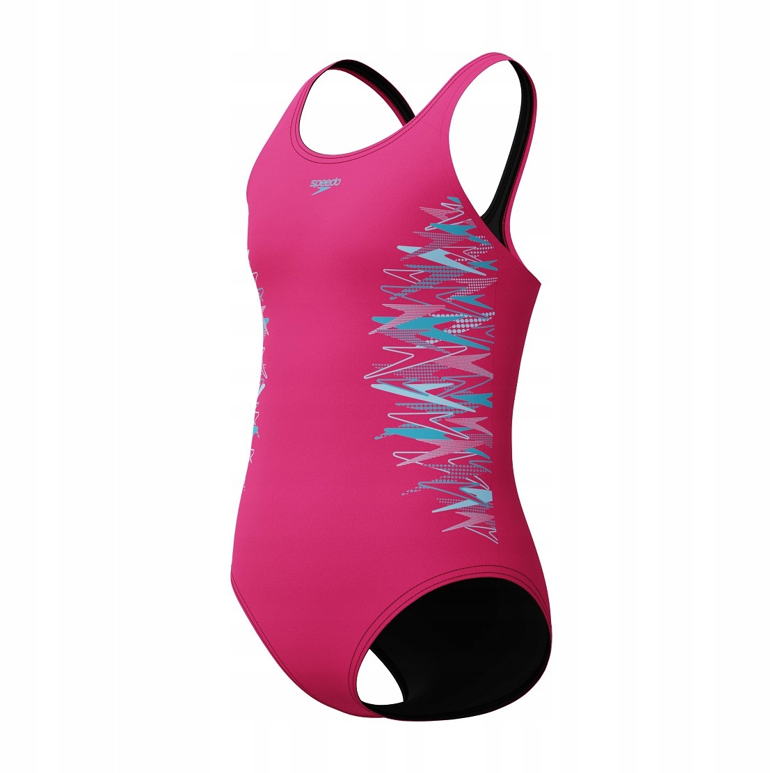 Dívčí jednodílné plavky Speedo Placement Muscleback 152 cm