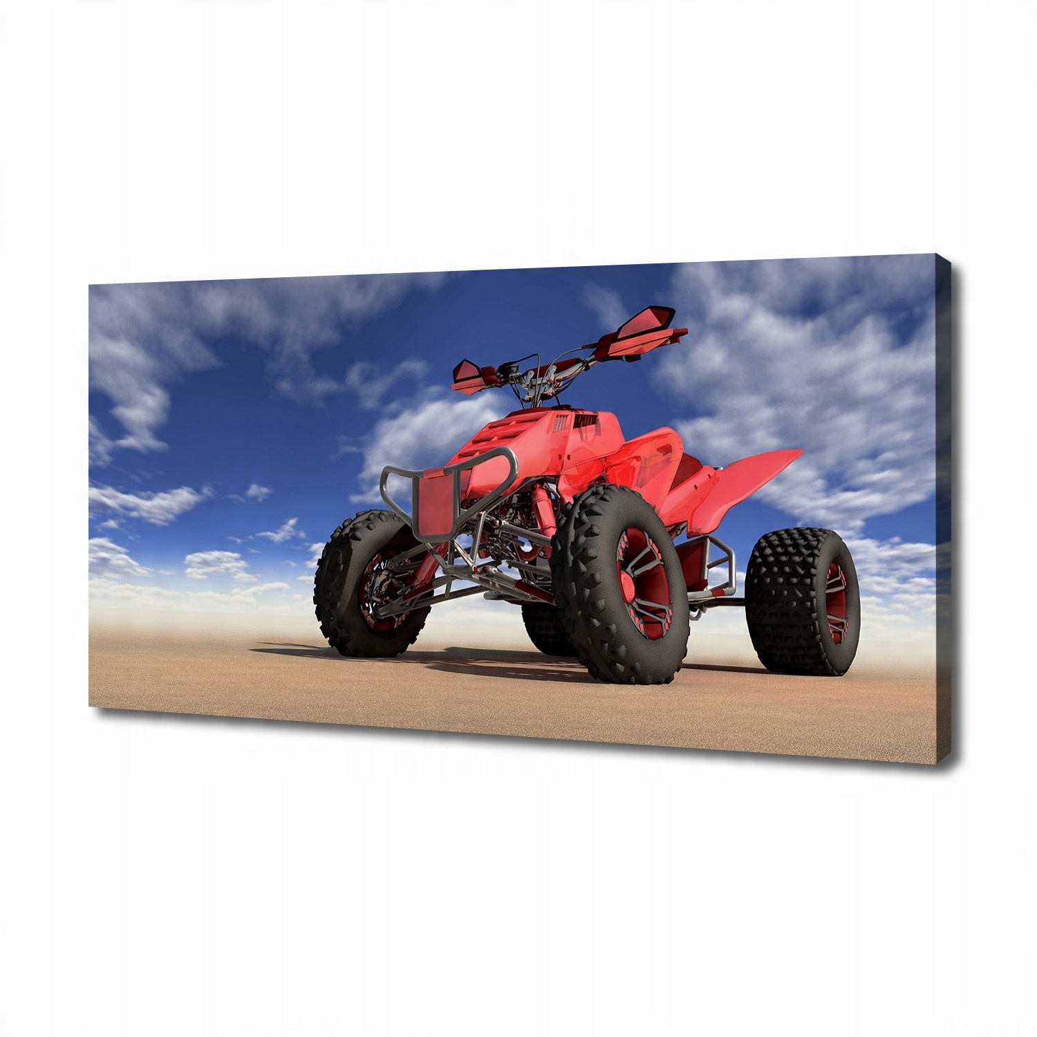 

Foto obraz na płótnie Quad na pustyni 140x70 cm