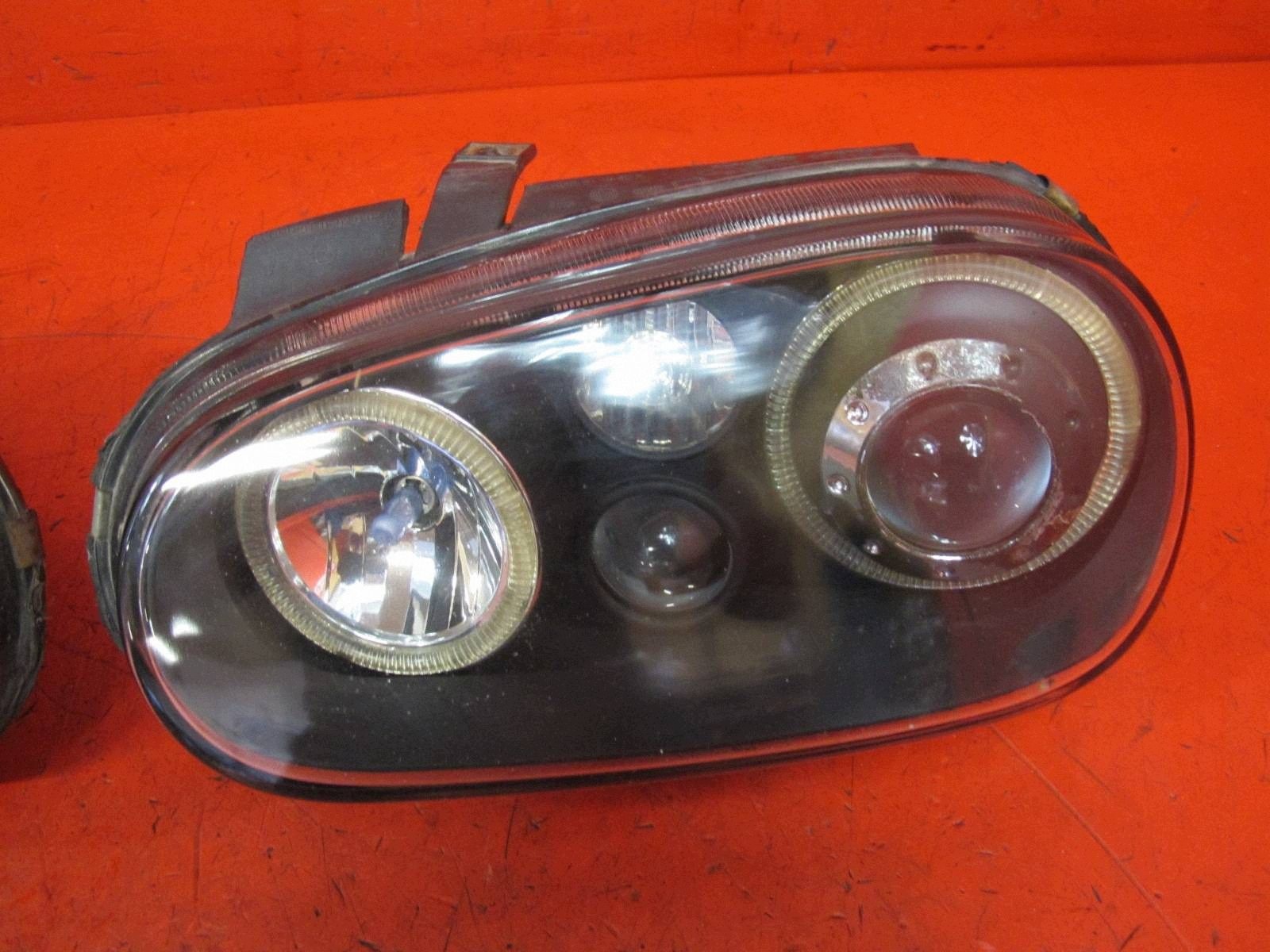 VW GOLF IV 1J light REFLEKTOR left right front ANGEL EYES RING LED KPL EU