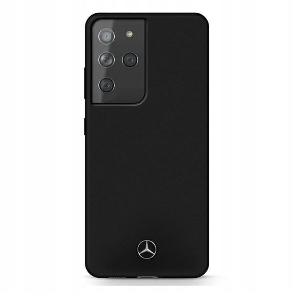 Mercedes Silicone Line Etui Samsung Galaxy S21 Ultra (czarny)