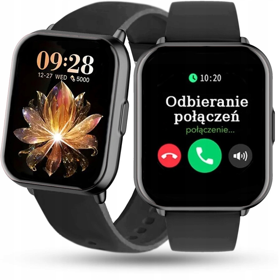 Hodinky Chytré Hodinky Rubicon RNCF46 černý silikon