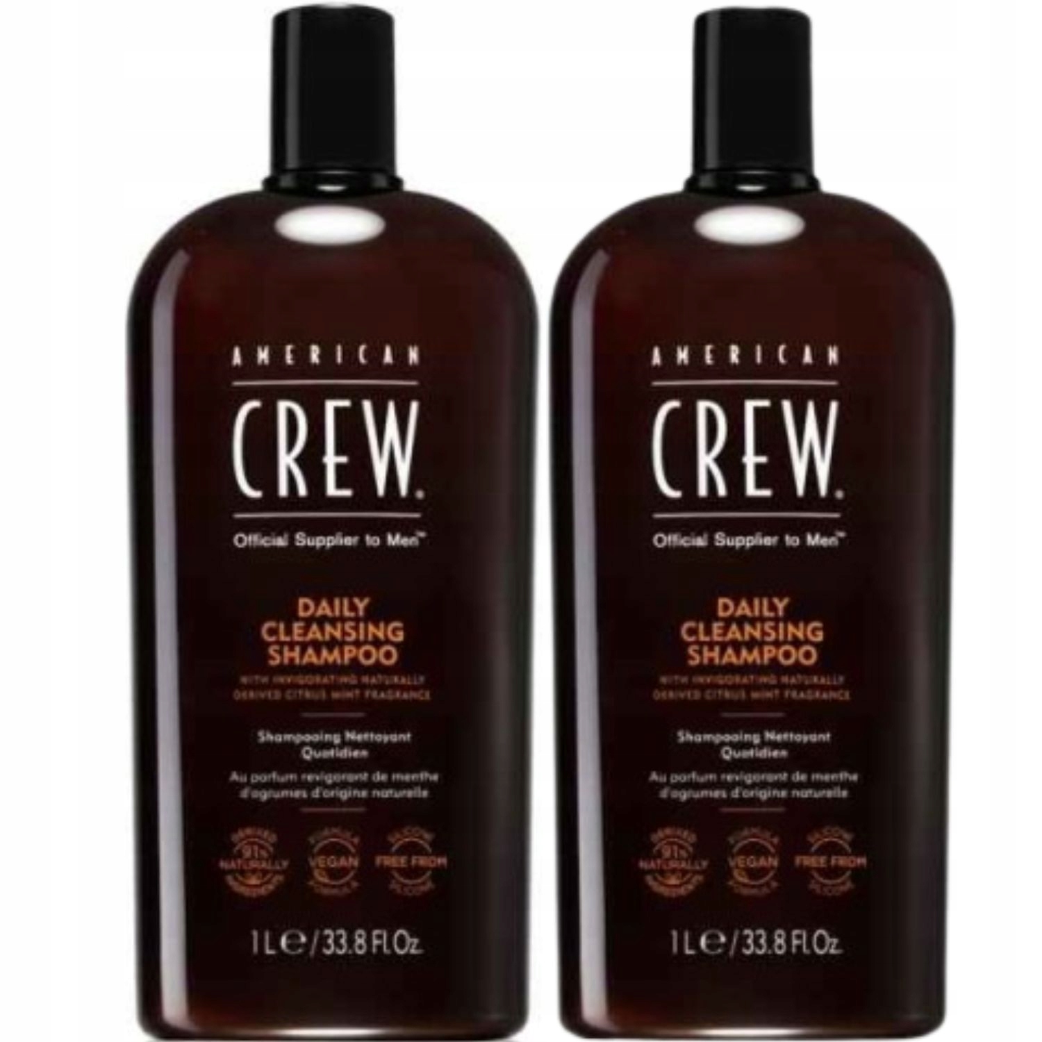 American Daily Cleansing szampon oczyszczający 1000 ml 2 sztuki