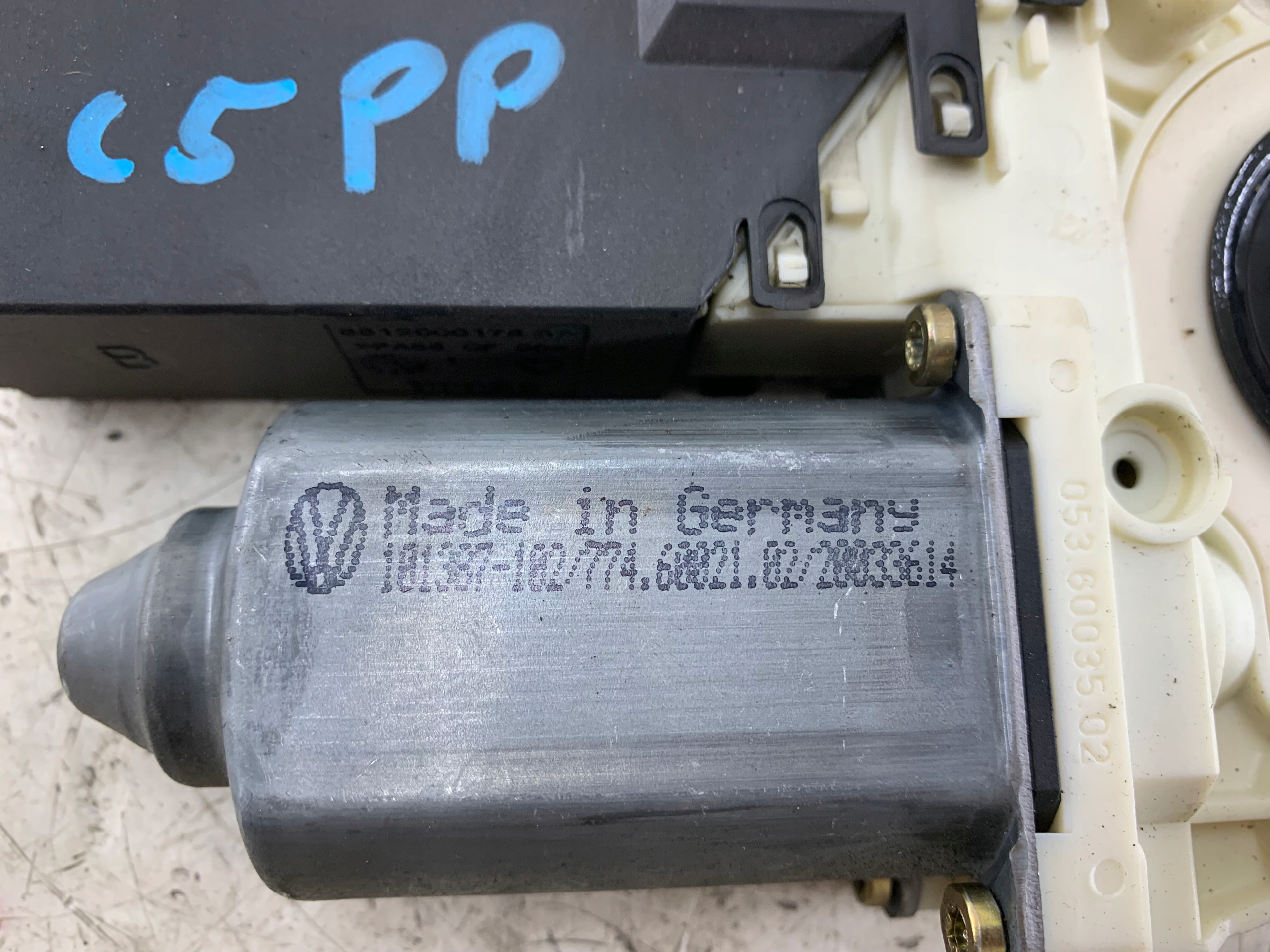 CITROEN C5 and mini motor windows right front 9648485280