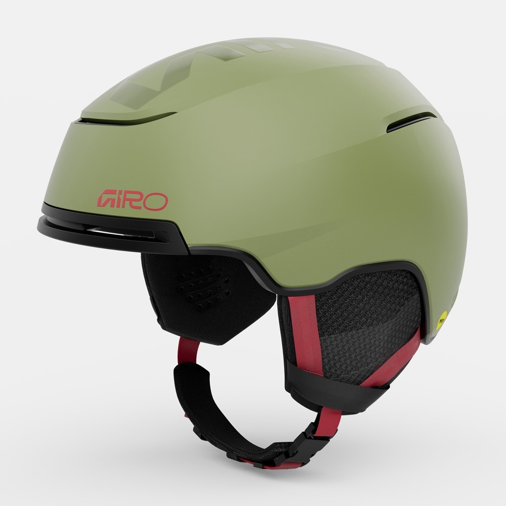 Zimní přilba Giro Jackson Mips matte fluorescentní zelená