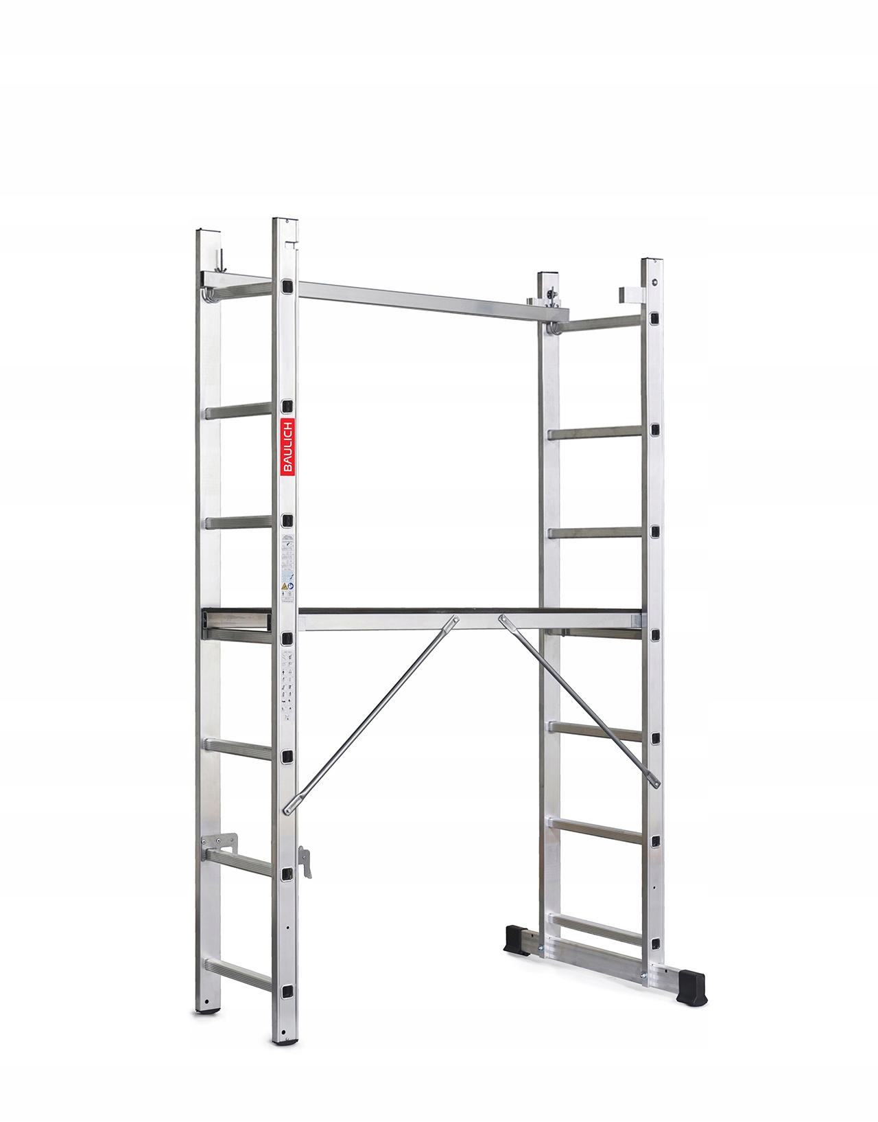 Rusztowanie podest roboczy 2x7 aluminium BAULICH hak GRATIS produkt POLSKI Marka Baulich