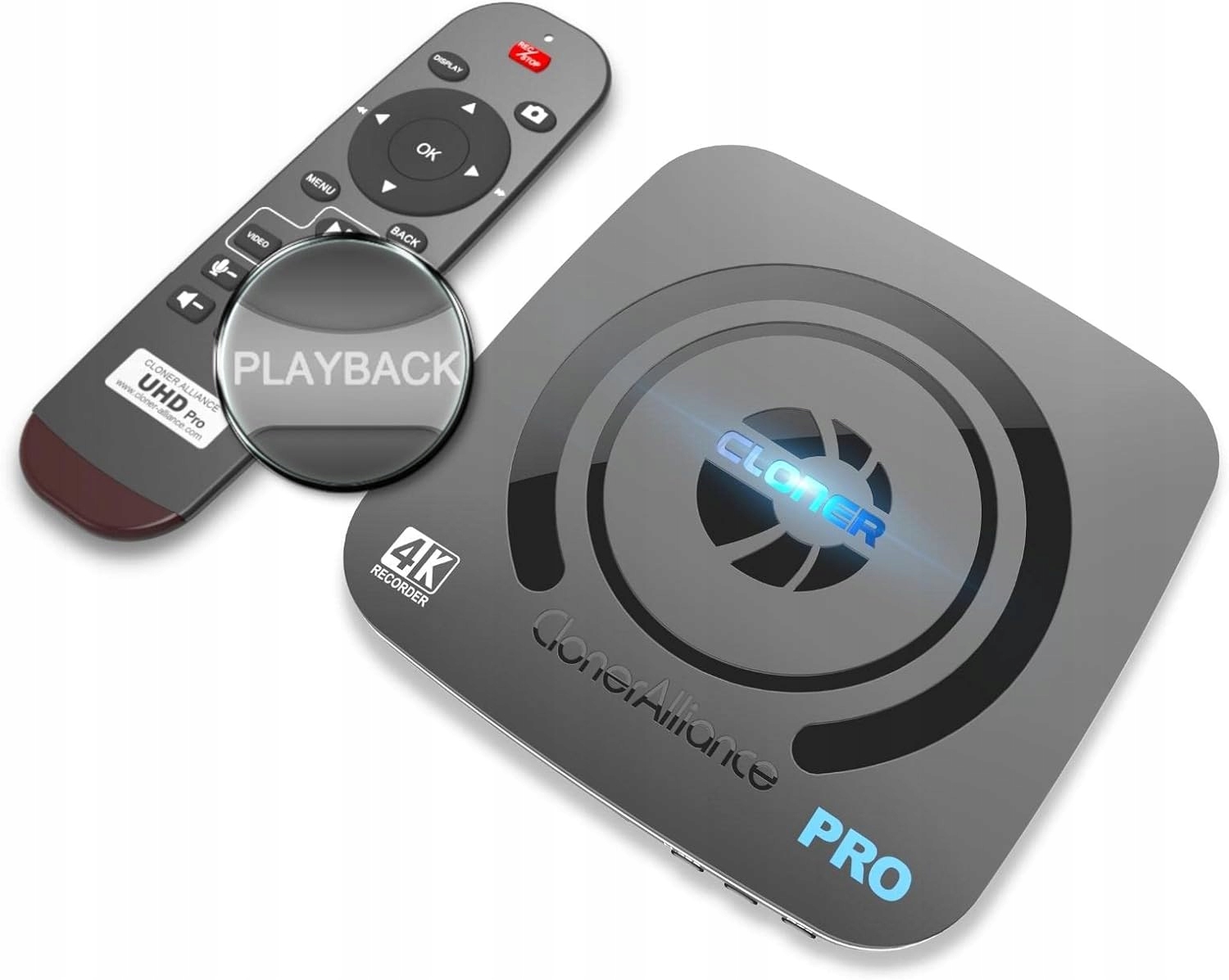 Videorekordér ClonerAlliance CA-989UP 4K s kodekem H.265/H.264