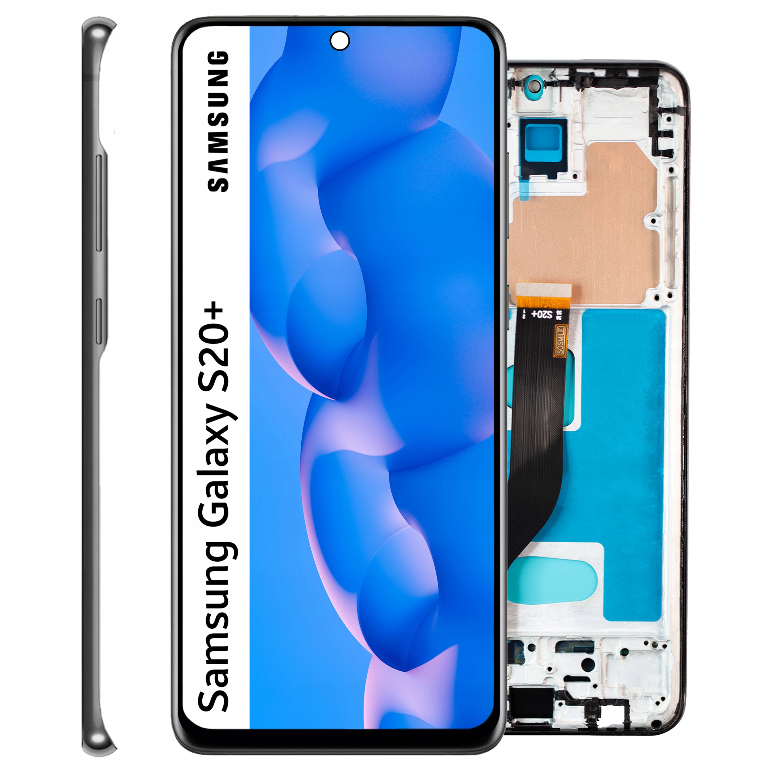 SM-G986F LCD pre Samsung S20 Plus Displej Rámček Matrica Incell