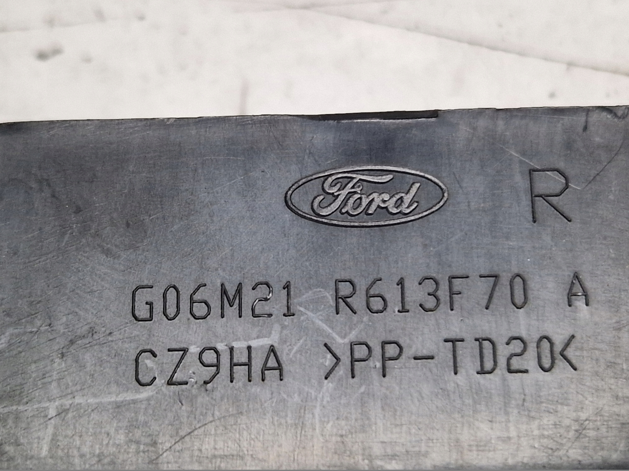 FORD S-MAX MK1 cover spoiler plastic right 6M21-R613F70-A